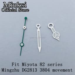 Miuksi watch hands green luminous hands fit NH35 NH36 3135 ETA2836 2824 Miyota8205 8215 821A Mingzhu DG2813 3804 PT5000 movement