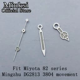 Miuksi watch hands green luminous hands fit NH35 NH36 3135 ETA2836 2824 Miyota8205 8215 821A Mingzhu DG2813 3804 PT5000 movement