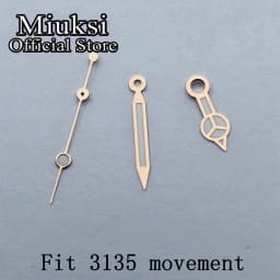 Miuksi watch hands green luminous hands fit NH35 NH36 3135 ETA2836 2824 Miyota8205 8215 821A Mingzhu DG2813 3804 PT5000 movement