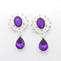 NDelicate Shining Brooch 45*25mm 10Pcs/Set Crystal Accessories Fashion Gorgeous Wedding Invitation Holiday Creative Decoration