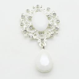 NDelicate Shining Brooch 45*25mm 10Pcs/Set Crystal Accessories Fashion Gorgeous Wedding Invitation Holiday Creative Decoration