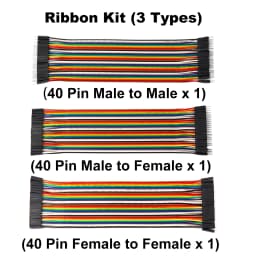 40-120Pcs 10cm 20cm 30cm Dupont Cable Jumper Wire Kit Male Female 24AWG Copper Long Ribbon Connector Set for DIY Breadboard Line