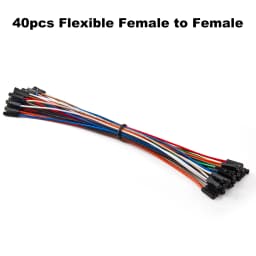 40-120Pcs 10cm 20cm 30cm Dupont Cable Jumper Wire Kit Male Female 24AWG Copper Long Ribbon Connector Set for DIY Breadboard Line