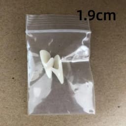 halloween party Fangs Decoration DIY Halloween Resin vampire teeth Props Horror 5g glue friends gifts Cosplay witch false fangs