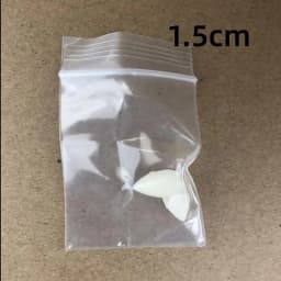halloween party Fangs Decoration DIY Halloween Resin vampire teeth Props Horror 5g glue friends gifts Cosplay witch false fangs