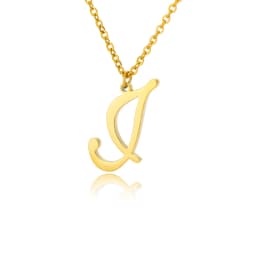 Dainty Initial Letter Necklaces For Women Gold Color Minimalist Stainless Steel Initial Necklace Femme Wedding Jewelry Gift