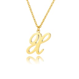 Dainty Initial Letter Necklaces For Women Gold Color Minimalist Stainless Steel Initial Necklace Femme Wedding Jewelry Gift