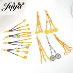 2pcs/lot Tassel Charms Gold Color Pendant For Earrings Necklaces DIY Handmade Decorations Supplies Jewelry Making Accessories