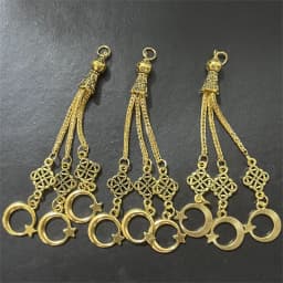 2pcs/lot Tassel Charms Gold Color Pendant For Earrings Necklaces DIY Handmade Decorations Supplies Jewelry Making Accessories