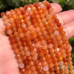 Natural Blue Sapphire Round Faceted Loose Spacer Tiny Beads DIY Bracelet Earring Charms for Jewelry Making 15inch  2/3/4mm