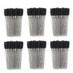 ANNAFRIS 50Pcs Eyelash Brush Soft Head Spiral Crystal Eyebrow Brush Lash Extension Brush Mascara Wand Makeup Tool