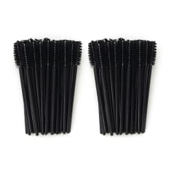 ANNAFRIS 50Pcs Eyelash Brush Soft Head Spiral Crystal Eyebrow Brush Lash Extension Brush Mascara Wand Makeup Tool