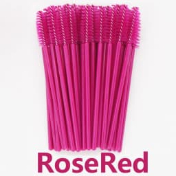 ANNAFRIS 50Pcs Eyelash Brush Soft Head Spiral Crystal Eyebrow Brush Lash Extension Brush Mascara Wand Makeup Tool