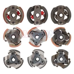 2 Stroke 47cc 49cc Aluminum or Iron Minimoto Centrifugal Clutch Alloy Mini Moto Dirt Bike Atv Quad 2 Shoe Spring 3 Shoe Spring