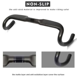 Cycling Gravel Bike Speed Handlebars RXL SL 31.8 Carbon Road Handlebar For Bicycle Internal Routing UD Matte Drop Handle Bar