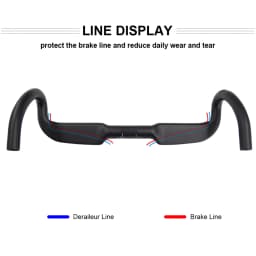 Cycling Gravel Bike Speed Handlebars RXL SL 31.8 Carbon Road Handlebar For Bicycle Internal Routing UD Matte Drop Handle Bar