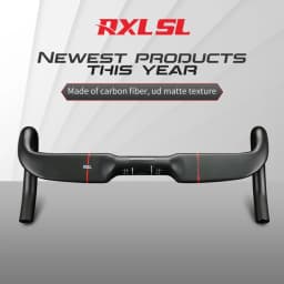 Cycling Gravel Bike Speed Handlebars RXL SL 31.8 Carbon Road Handlebar For Bicycle Internal Routing UD Matte Drop Handle Bar