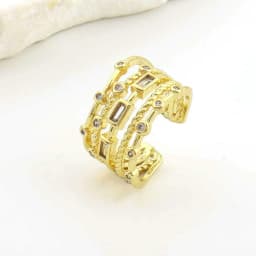 VENTFILLE 925 Sterling Silver Flower Lace Ring Korean Fashion Opening Inlaid CZ Adjustable Rings Valentine's Day Gift