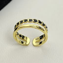 VENTFILLE 925 Sterling Silver Flower Lace Ring Korean Fashion Opening Inlaid CZ Adjustable Rings Valentine's Day Gift