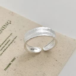 VENTFILLE 925 Sterling Silver Flower Lace Ring Korean Fashion Opening Inlaid CZ Adjustable Rings Valentine's Day Gift