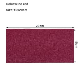 1Pc Leather Repair Patches 10x20cm Self-Adhesive Leather Couch Patch Leather Repair Tape Waterproof for Couches Sofa Car Seats