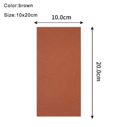 1Pc Leather Repair Patches 10x20cm Self-Adhesive Leather Couch Patch Leather Repair Tape Waterproof for Couches Sofa Car Seats