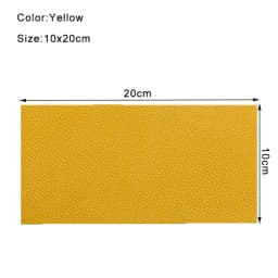 1Pc Leather Repair Patches 10x20cm Self-Adhesive Leather Couch Patch Leather Repair Tape Waterproof for Couches Sofa Car Seats