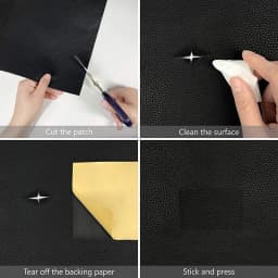 1Pc Leather Repair Patches 10x20cm Self-Adhesive Leather Couch Patch Leather Repair Tape Waterproof for Couches Sofa Car Seats