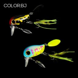 LETOYO 40mm 8g Floating Crankbait Artificial Surface Fishing Bait Crank Wobbler Shallow Topwater Trout Bass Fishing Lures