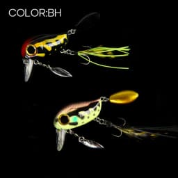 LETOYO 40mm 8g Floating Crankbait Artificial Surface Fishing Bait Crank Wobbler Shallow Topwater Trout Bass Fishing Lures