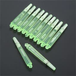 12 Pcs 45/35mm Plastic Darts Professional Darts Shafts 4.5mm Screw Thread Transparent Dart Stems with Stainless Steel O Ring
