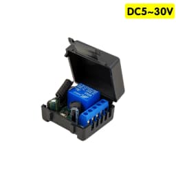 433Mhz RF Remote Control Wireless Switch DC 5V 12V 24V 1CH RF Relay Receiver and 2CH Transmitter For Door Electromagnetic Lock