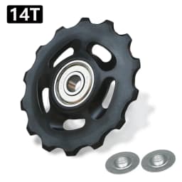 11T 12T 13T 14T Bearing MTB Bicycle Rear Guide Wheel Road Bike Jockey Rear Derailleur Pulley Roller for Shimano Sram Repair Kit