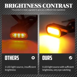 Motorcycle Mini LED E Mark Turn Signal Light Running Indicator Lamp For Harley Touring Street Road Glide Softail Sportster XL883