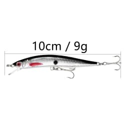 1 Pcs Japan Fishing Lure Minnow Hard Bait Swimbait 100mm 8g Artificial Bait Fishing Wobbler Crankbait Carp Perch Fishing Tackle