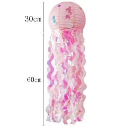 2m Ocean Theme Bubble Garlands Mermaid Birthday Banner Under The Sea Happy Birthday Party Decor Kids Girls Babyshower Supplies