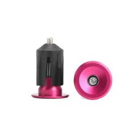 Bicycle Grip Handlebar End Cap Aluminium Alloy Lock MTB Mountain Cycling Handle Bar Grips End Plugs Black For Bike Accessories