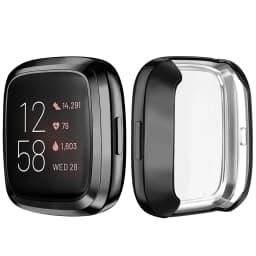 Screen Protector Tpu Case for Fitbit Versa 2 Versa 3 Versa Lite Waterproof Smartwatch Shell Bumper Cover for Fitbit Versa Sense