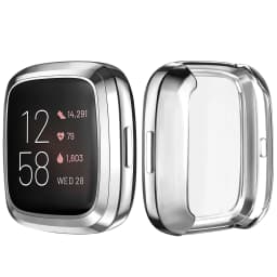 Screen Protector Tpu Case for Fitbit Versa 2 Versa 3 Versa Lite Waterproof Smartwatch Shell Bumper Cover for Fitbit Versa Sense