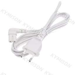 EU Euporean 2 Prong Plug to IEC320 C7 Figure 8 Angle Adapter Power Extension Cable Cord for Samsung Philips Sony LED TV