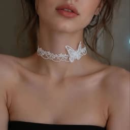 RscvonM Woman chokers Handmade Gothic Fashion Velvet Choker Necklace lace women's choker necklace jewelry accessories C347