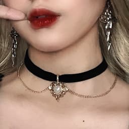 RscvonM Woman chokers Handmade Gothic Fashion Velvet Choker Necklace lace women's choker necklace jewelry accessories C347