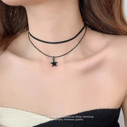 RscvonM Woman chokers Handmade Gothic Fashion Velvet Choker Necklace lace women's choker necklace jewelry accessories C347
