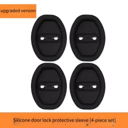 20264-piece Door Lock Covers - Universal Shock Absorbing, Noise Reducing, Waterproof and Easy to Install