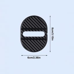20264-piece Door Lock Covers - Universal Shock Absorbing, Noise Reducing, Waterproof and Easy to Install