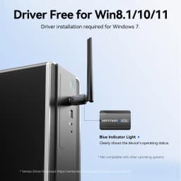 Vention USB Bluetooth 6.0 Adapter Wireless USB Dongle Receiver Bluetooth 5.4 For Mouse Keyboard Music Audio Transmitter PC Lapto