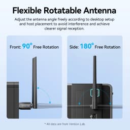 Vention USB Bluetooth 6.0 Adapter Wireless USB Dongle Receiver Bluetooth 5.4 For Mouse Keyboard Music Audio Transmitter PC Lapto