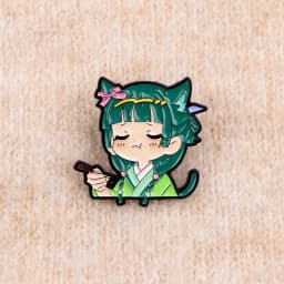 2pcs Cute Anime Enamel Pin Cartoon Brooch For Coat Women's Brooches Fashion Lapel Badges Jewelry Gift for Friends