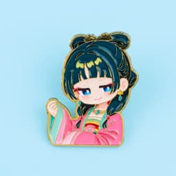 2pcs Cute Anime Enamel Pin Cartoon Brooch For Coat Women's Brooches Fashion Lapel Badges Jewelry Gift for Friends