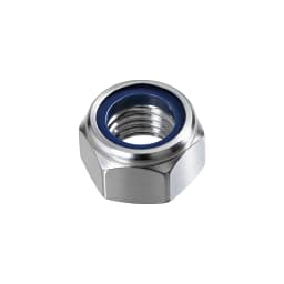 DIN982 Thickened Nylon Insert Lock Nut 304 SS Hex Locknut M3 M4 M5 M6 M8 M10 M12 M14 M16 M18 M20 Heavy Duty Anti-Loosening Nuts
